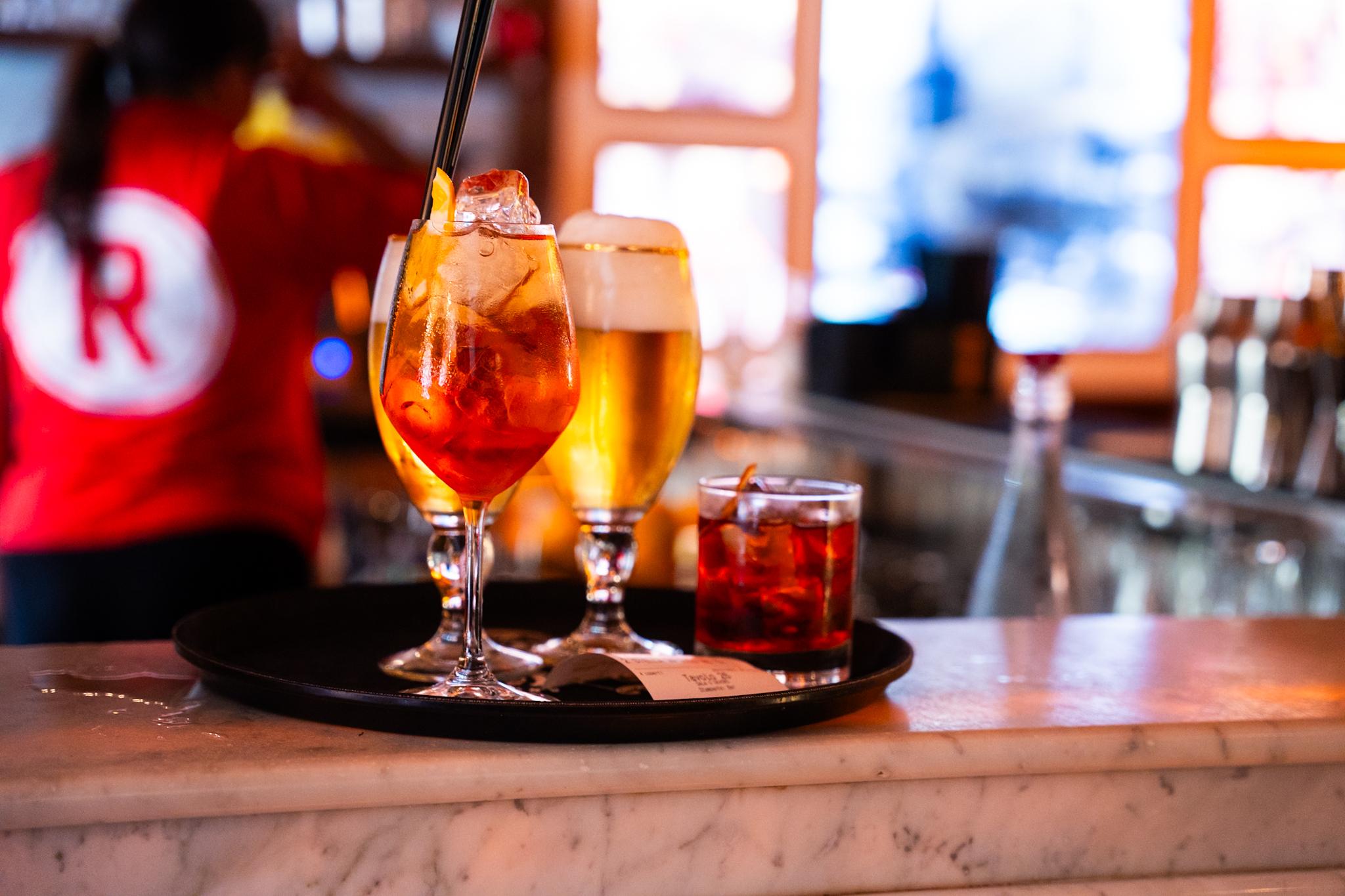 Bevande, birra e cocktail della migliore qualità.